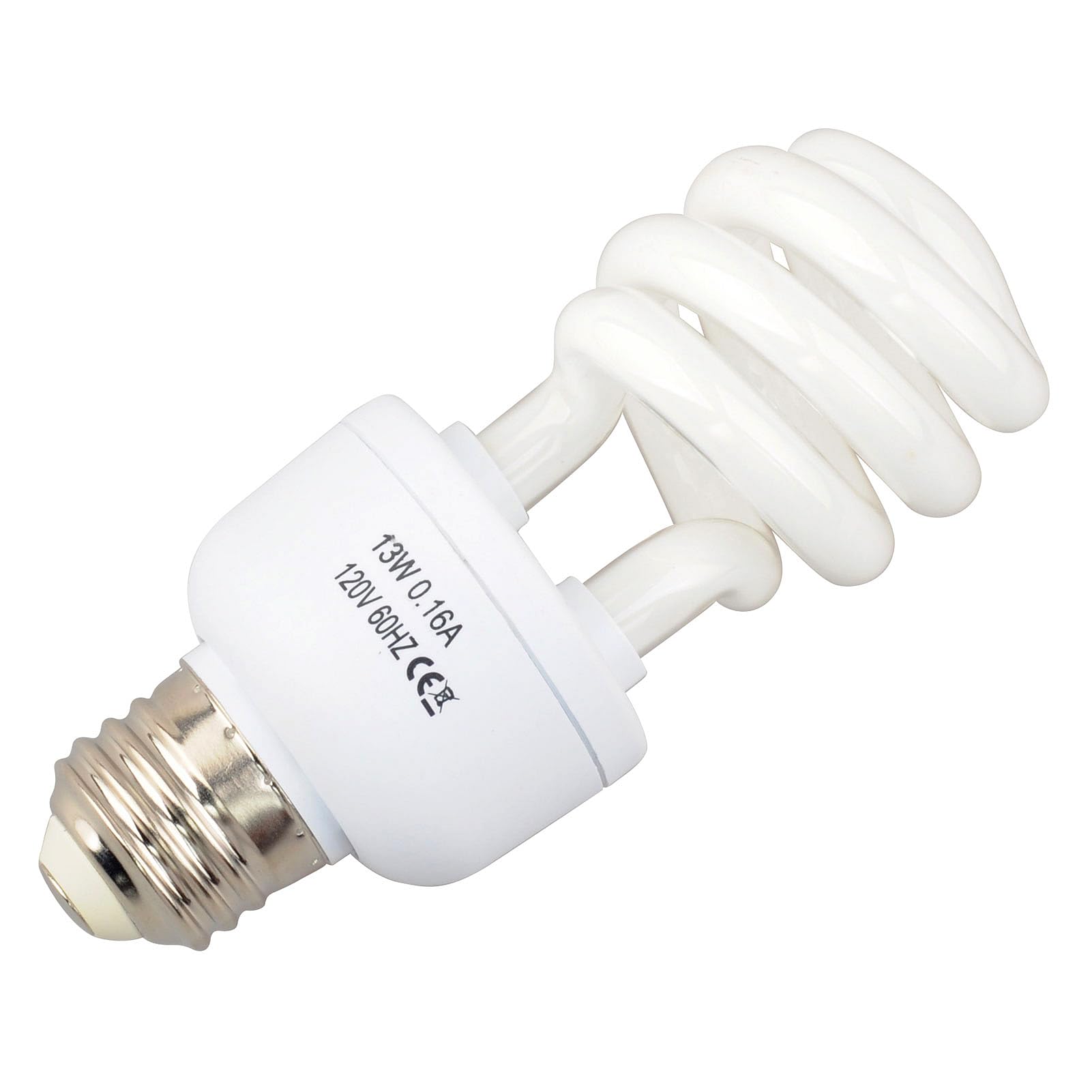 Lucky Herp 10.0 Uvb Reptile Uvb Bulb,Fluorescent Terrarium Lamp,Compact Bulb,E26,Screw Thread (13 Watt)