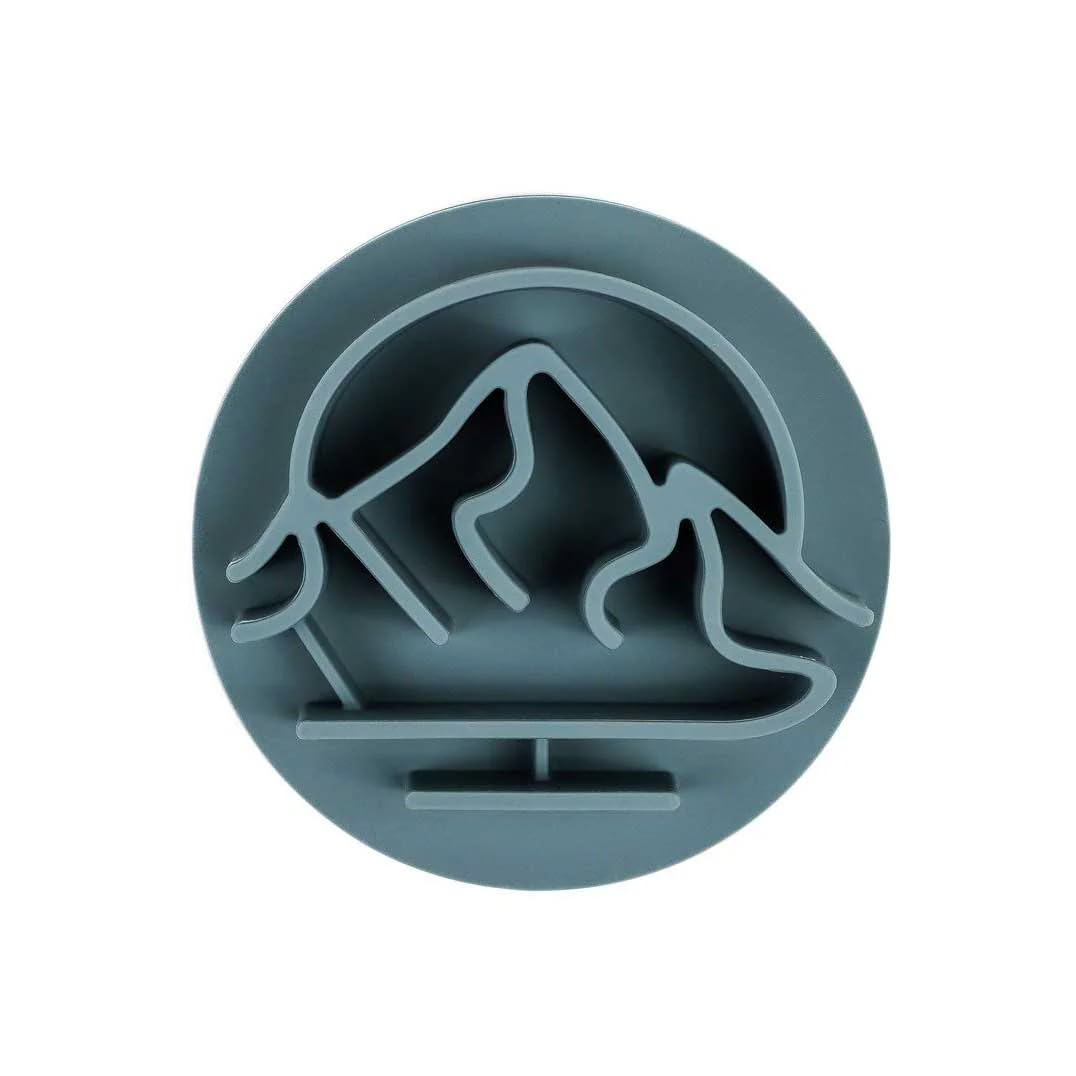 Wilderdog Slow Feeder Bowl - Non-Slip Dish for Fast-Eating Dogs - Promotes Healthy Digestion & Mealtime Enrichment - Adventure-R