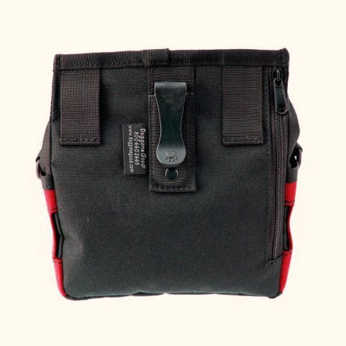 Doggone Good Rapid Rewards Deluxe Dog Training Bag with Belt, Black, Model 1