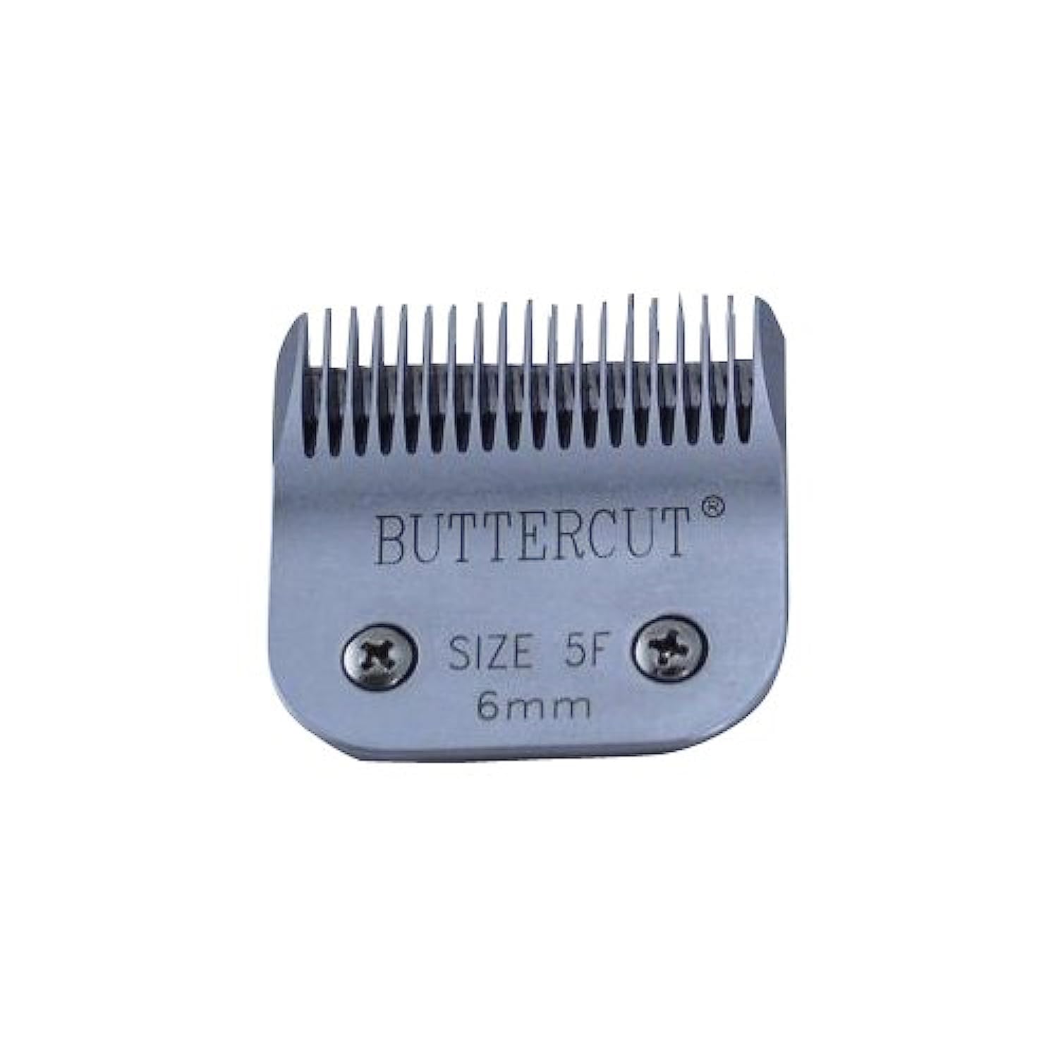 Geib Buttercut Stainless Steel Dog Clipper Blade, Size-5F, 1/4-Inch Cut Length,Red