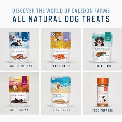 Caledon Farms Chewy Duck Sticks Dog Treats, No Additives, Preservatives Free, 7.76 Ounces