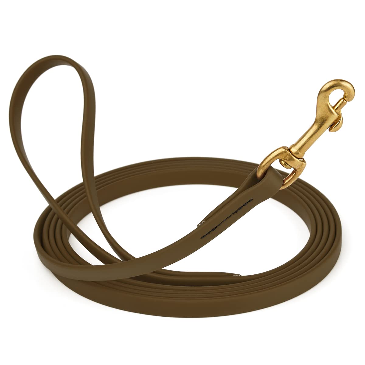 Viper Biothane K9 Working Dog Leash Waterproof Lead for Tracking Training Schutzhund Odor-Proof Long Line with Solid Brass Snap 