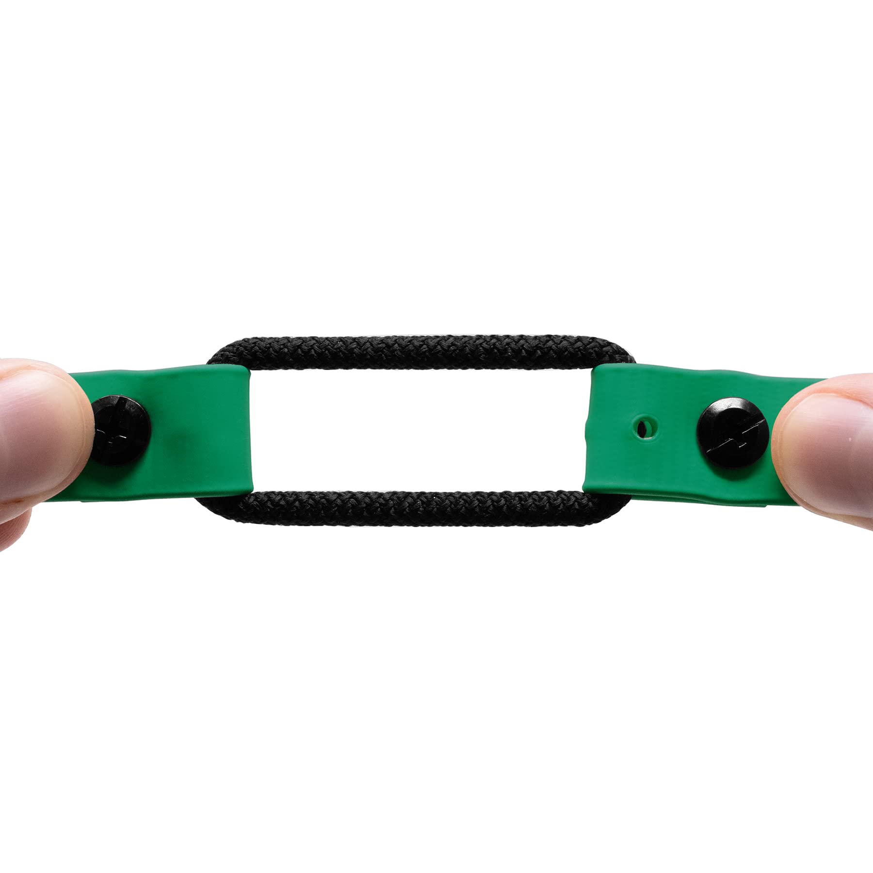 Educator Quick Snap Bungee Dog Collar, Biothane, Waterproof, Odorproof, Easy Connect And Disconnect Clasp And D Ring With Comfort Bungee Loop, Adjustable For Custom Fit, 1-Inch, Green