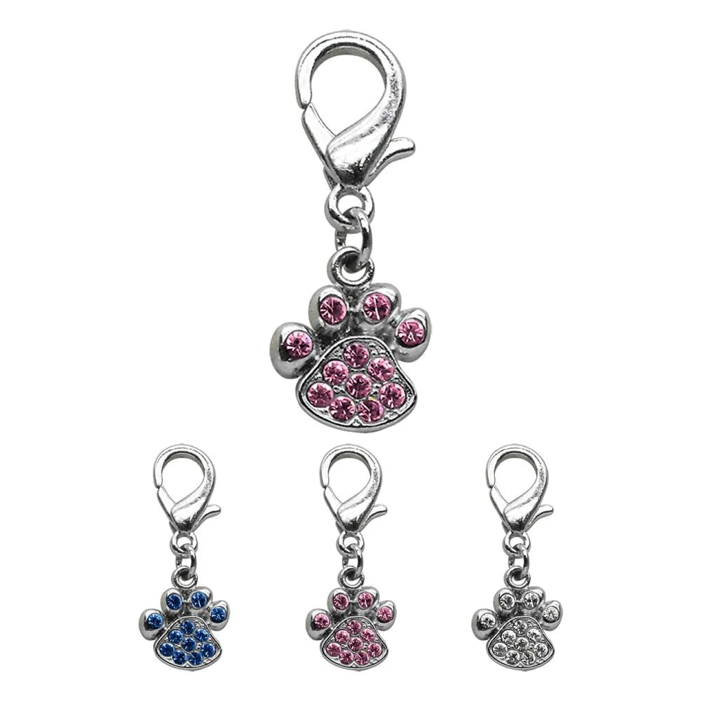 Lobster Claw Paw Charm Pink