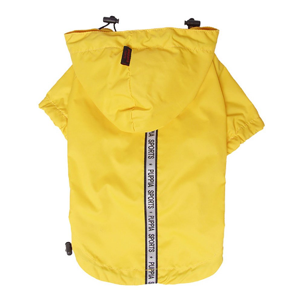 Puppia Authentic Base Jumper Raincoat, Extra-Large, Yellow