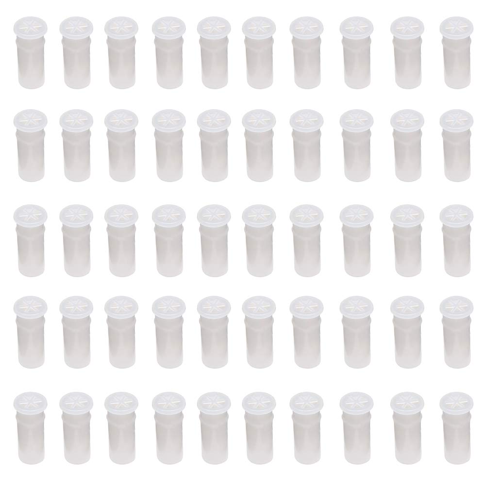 Lasenersm 100 Pieces 19 Mm Squeaker Reed Shoes Whistle Pet Toy Balls Replacement Squeaker Reed Shoes Whistle Squeaky Shoes Squea