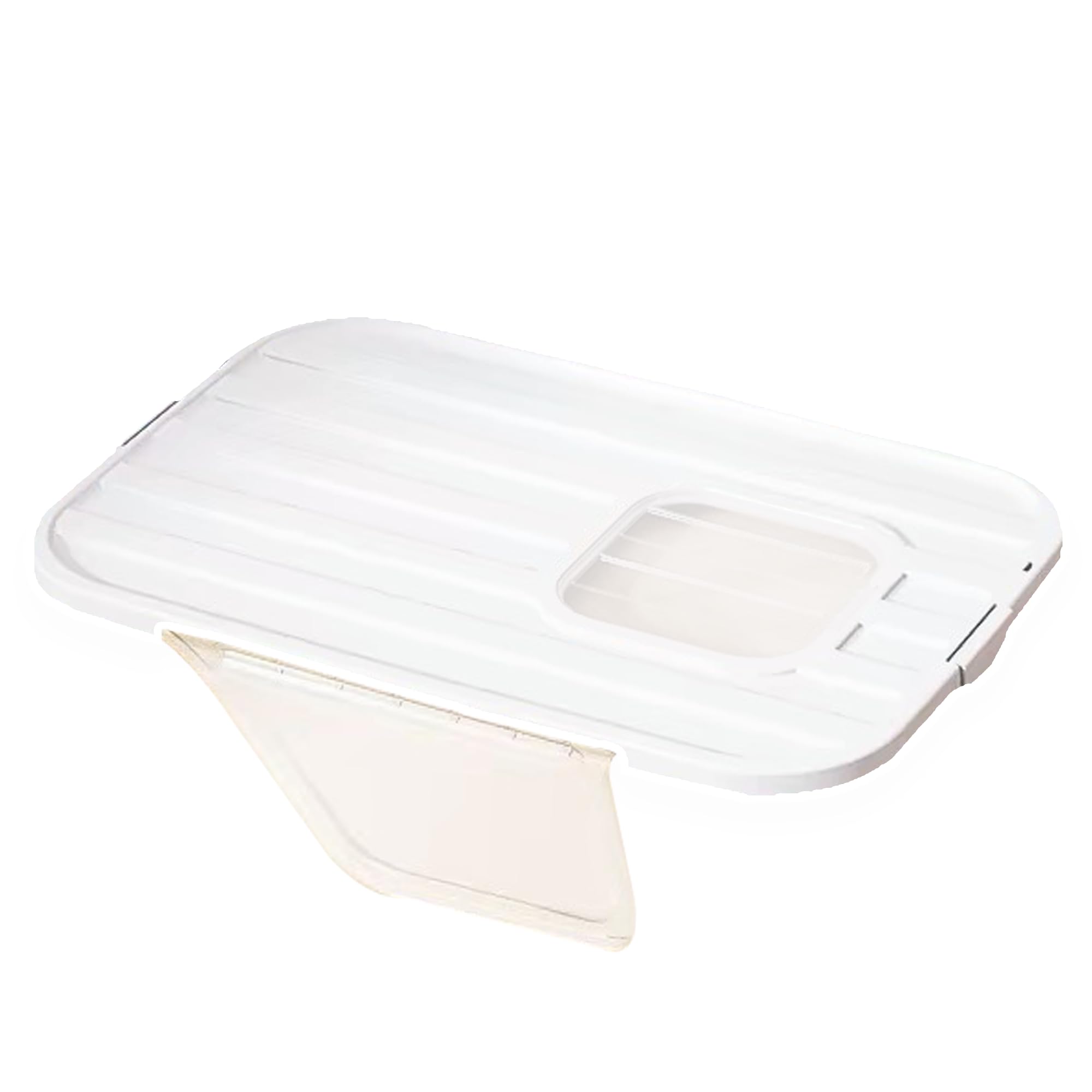 Vealind Cat Litter Box Lid With Clear Door - Fits Xxl & Jumbo Size Boxes