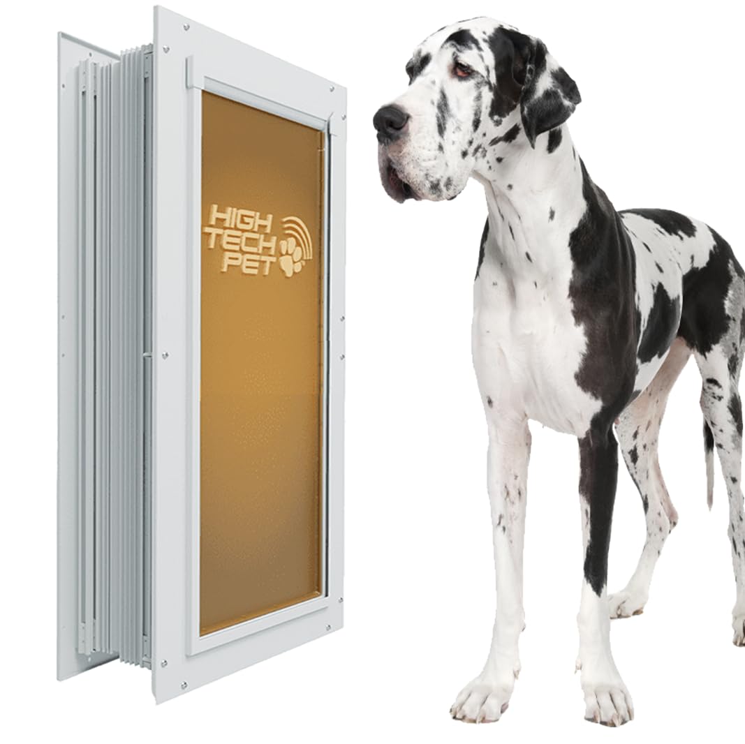 High Tech Pet Duraflex Premium Dog Doors (Xtra Large, Wall Installation)