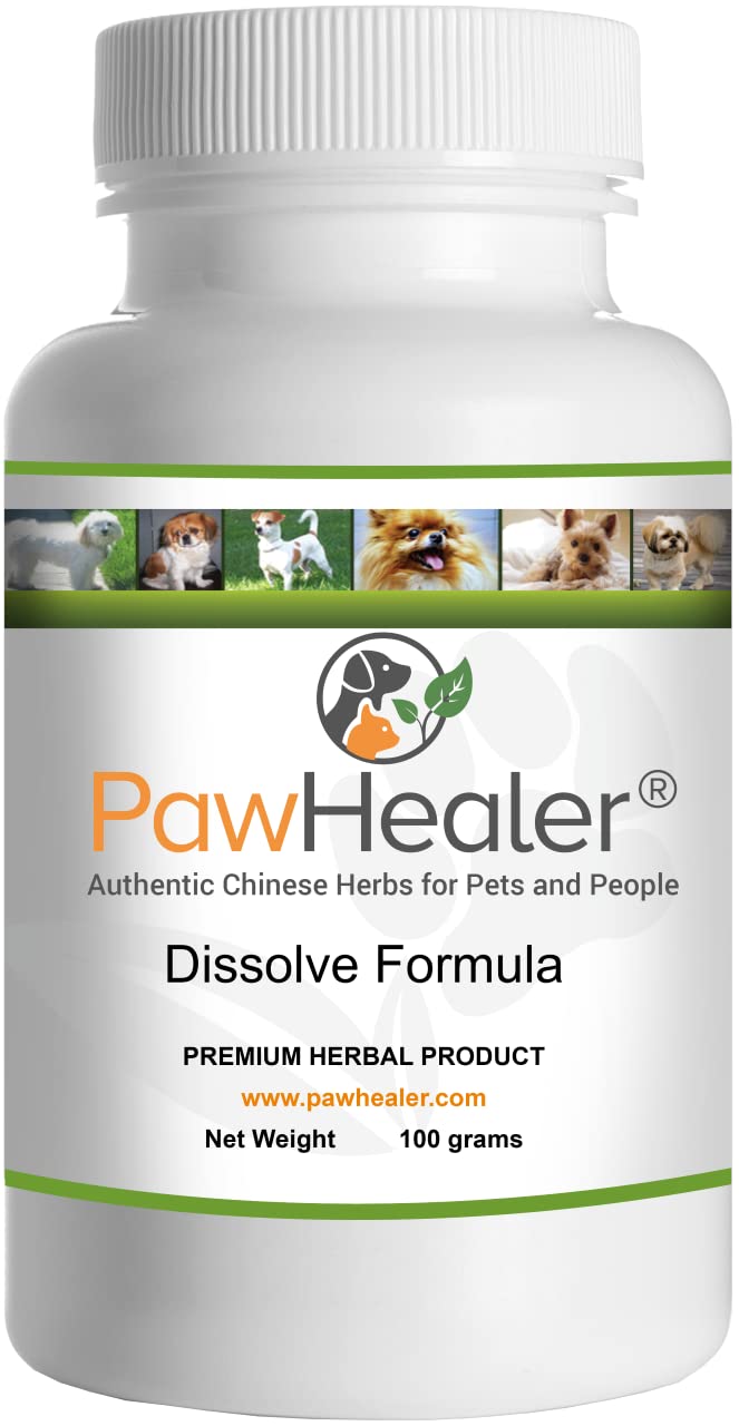 Pawhealer® Dissolve Herbal Formula - 100 Grams Powder - Remedy For Fatty Lumps & Bumps In Dogs & Pets …