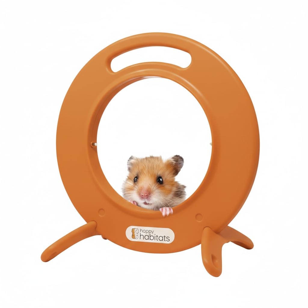 Happy Habitats Roam Ring Accessory - Convert Your Hamster Ball into a Small Pet Carrier for Safe, Active Play - Small Animal Toy