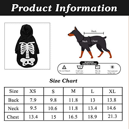 Coomour Christmas Hoodies Pet Elf Costume Clothes Cat Puppy Cute Xmas Shirts For Dogs Cats Merry Christmas Outfits (X-Small)