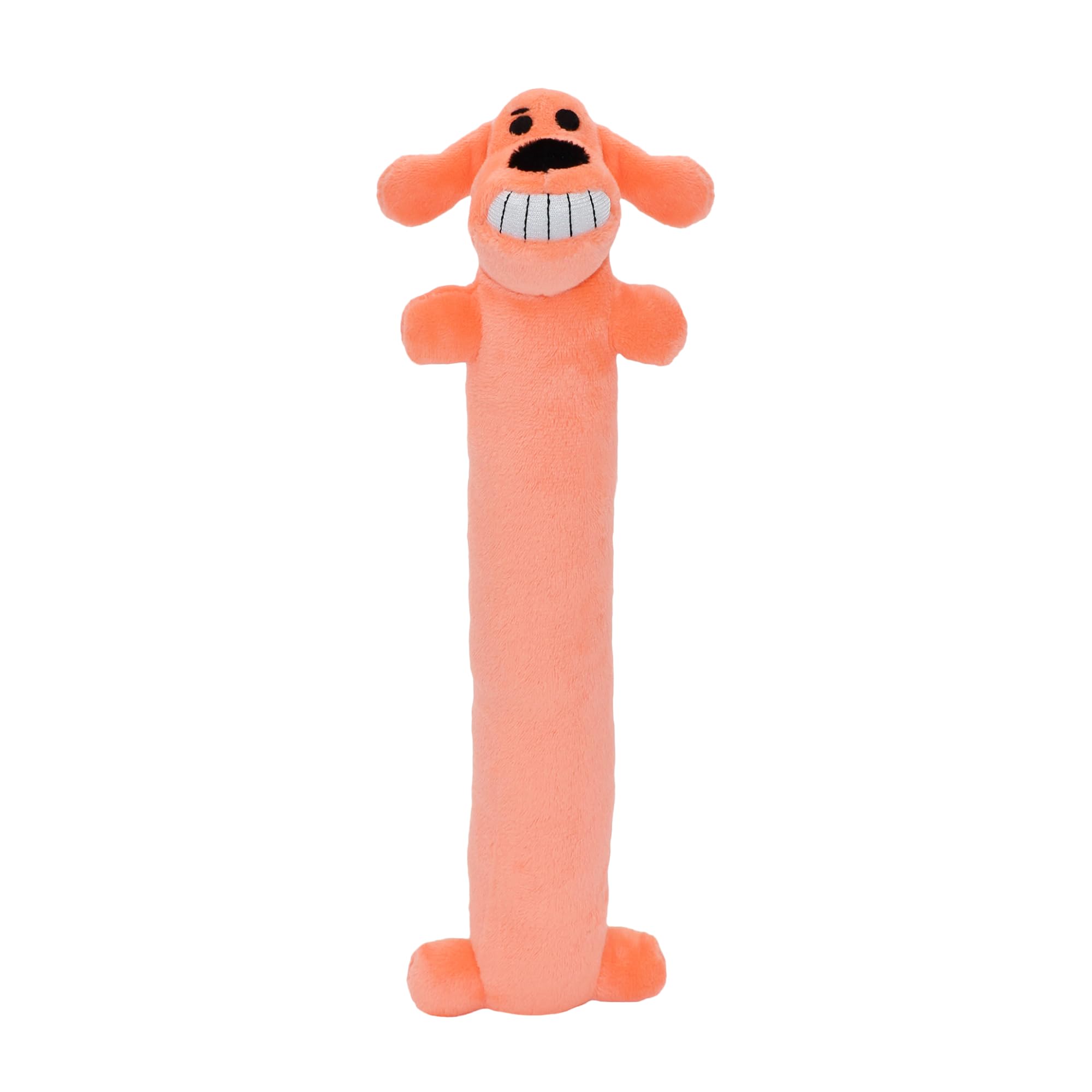 Multipet Original Loofa Dog Plush Toy - Squeaky Dog Toy for All Dogs - Extra Soft Plush Dog Toy - Stuffed Animal Dog Toy for Pla