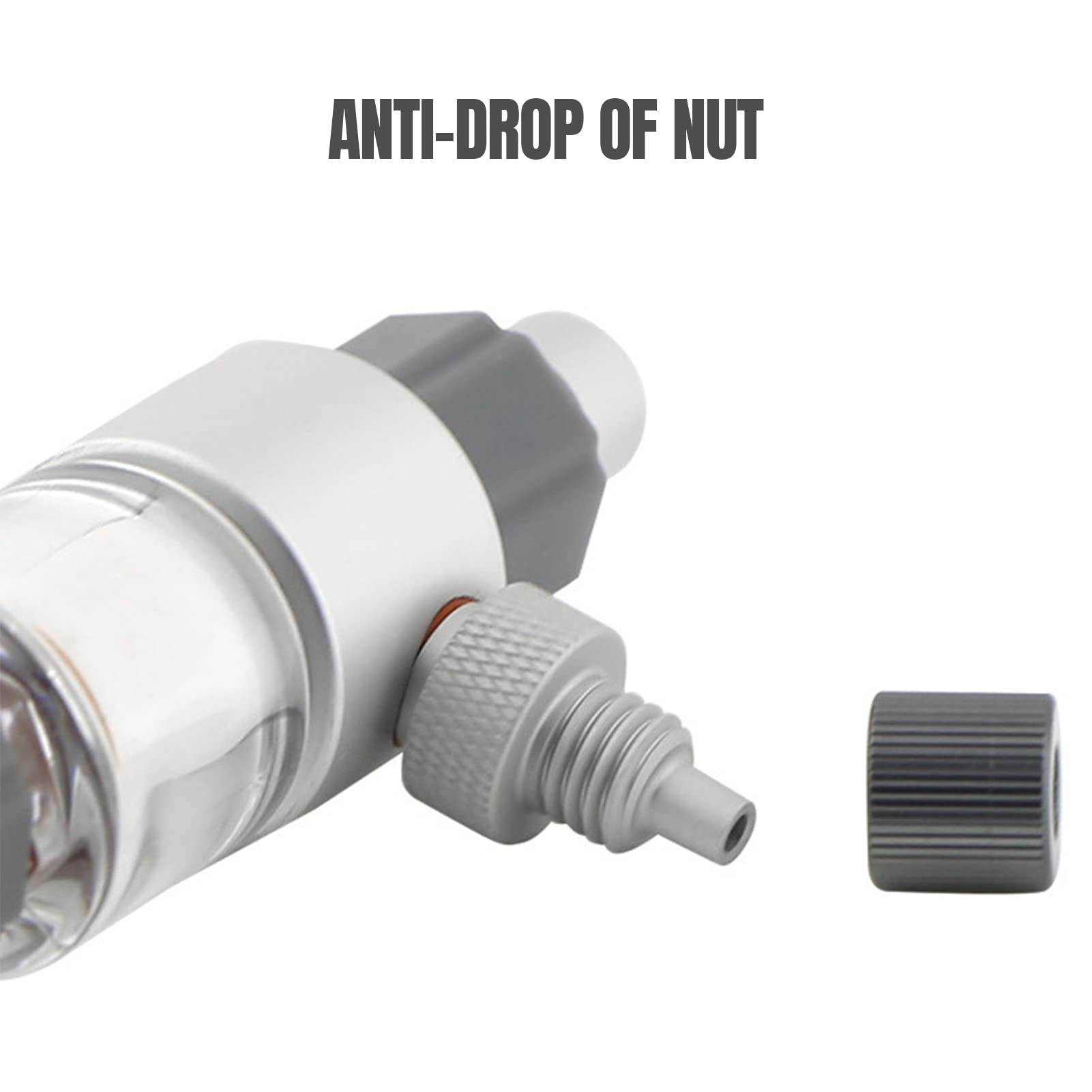 Terizger Co2 Diffuser,Carbon Dioxide Atomiser Bubble Counter Aquarium Inline Co2 Atomizer For Planted Aquarium,Aquarium Diffuser