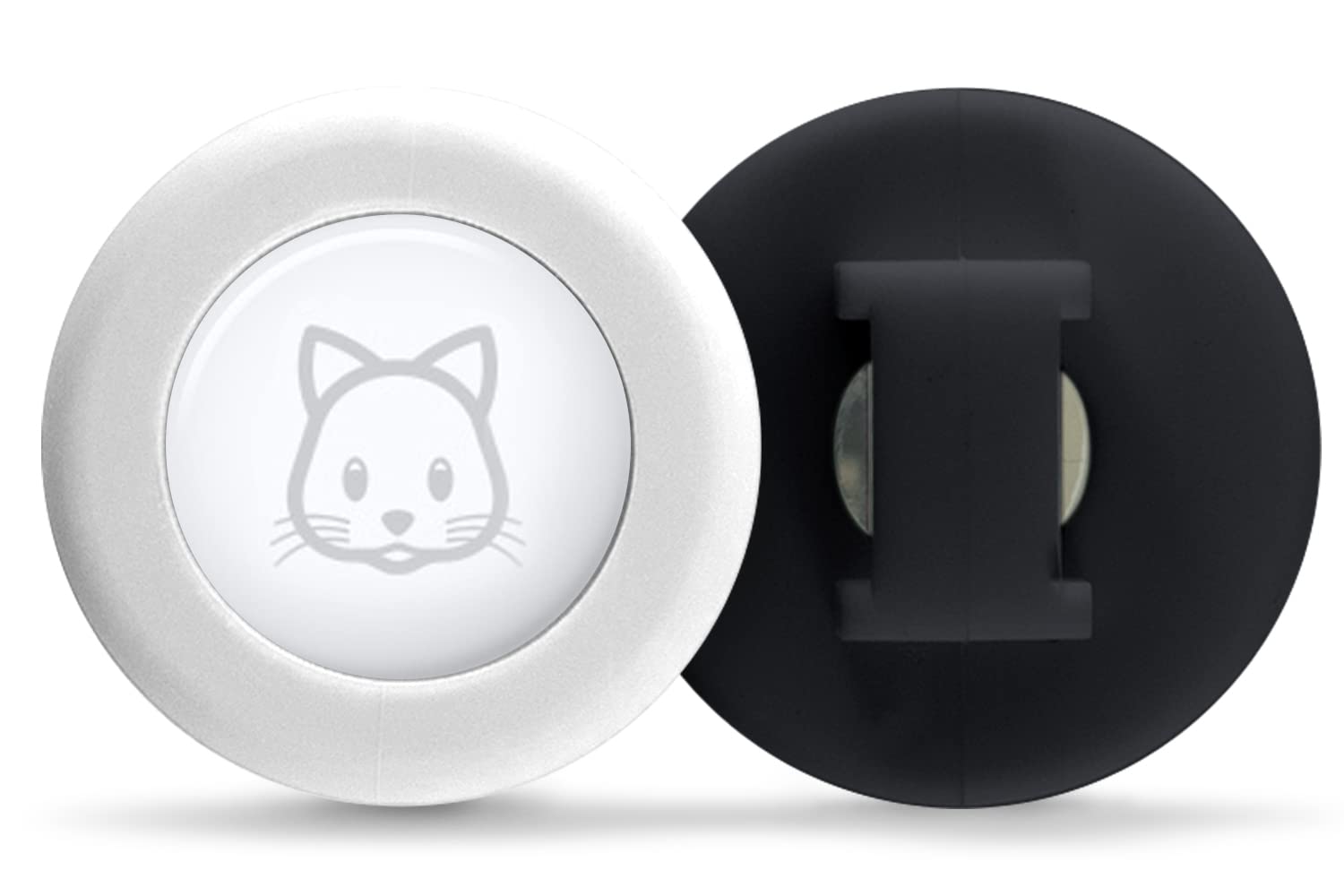 Sweet Baby Co. Airtag Cat Collar Or Extra Small Dog Collar Holder 2 Pack, Fits Half Inch Collars For Small Pet, Compatible With 