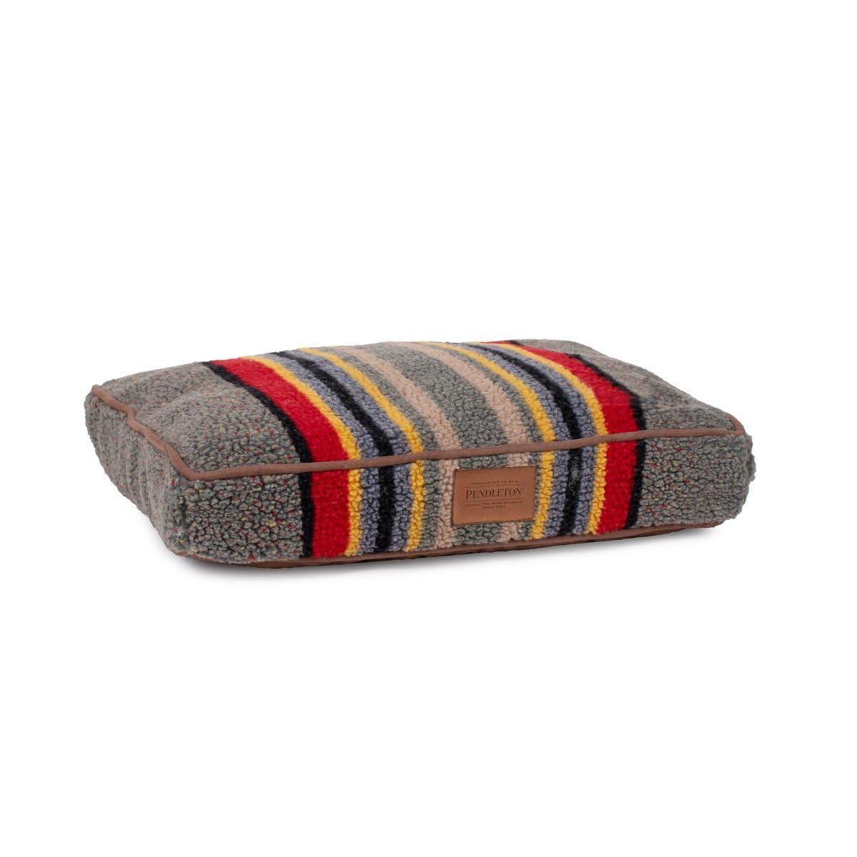Pendleton Vintage Camp Napper Dog Bed - Heather Green, L