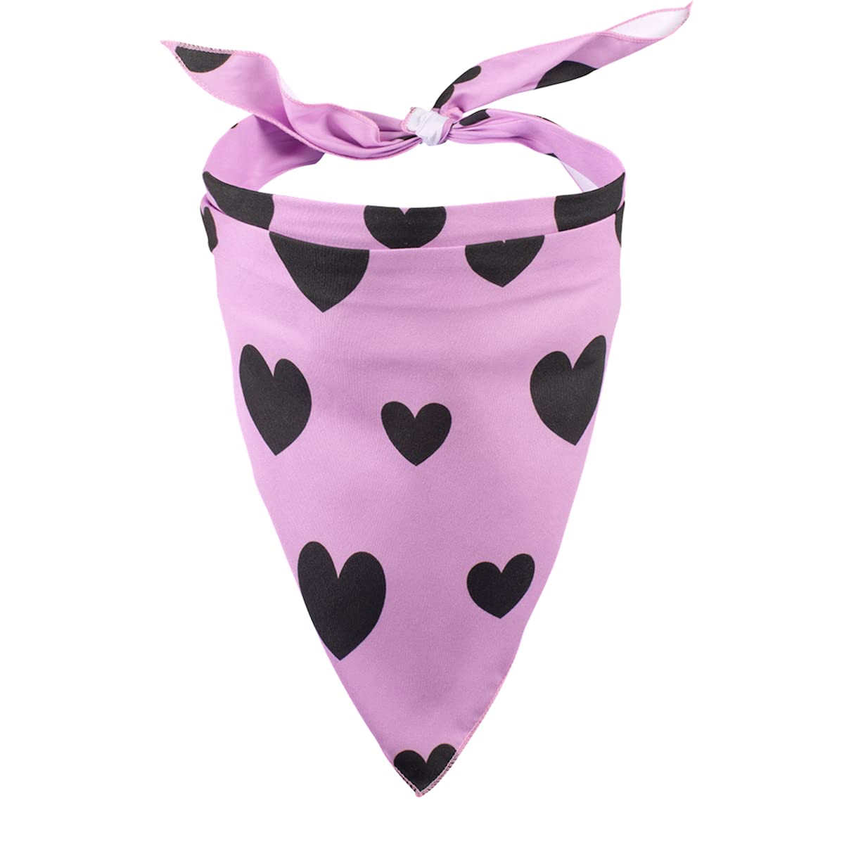 Native Pup Valentine'S Day Dog Bandana | 3-Pack | Pink, Red Heart Handkerchief Bandanna (Valentine'S Pack 1, Large)