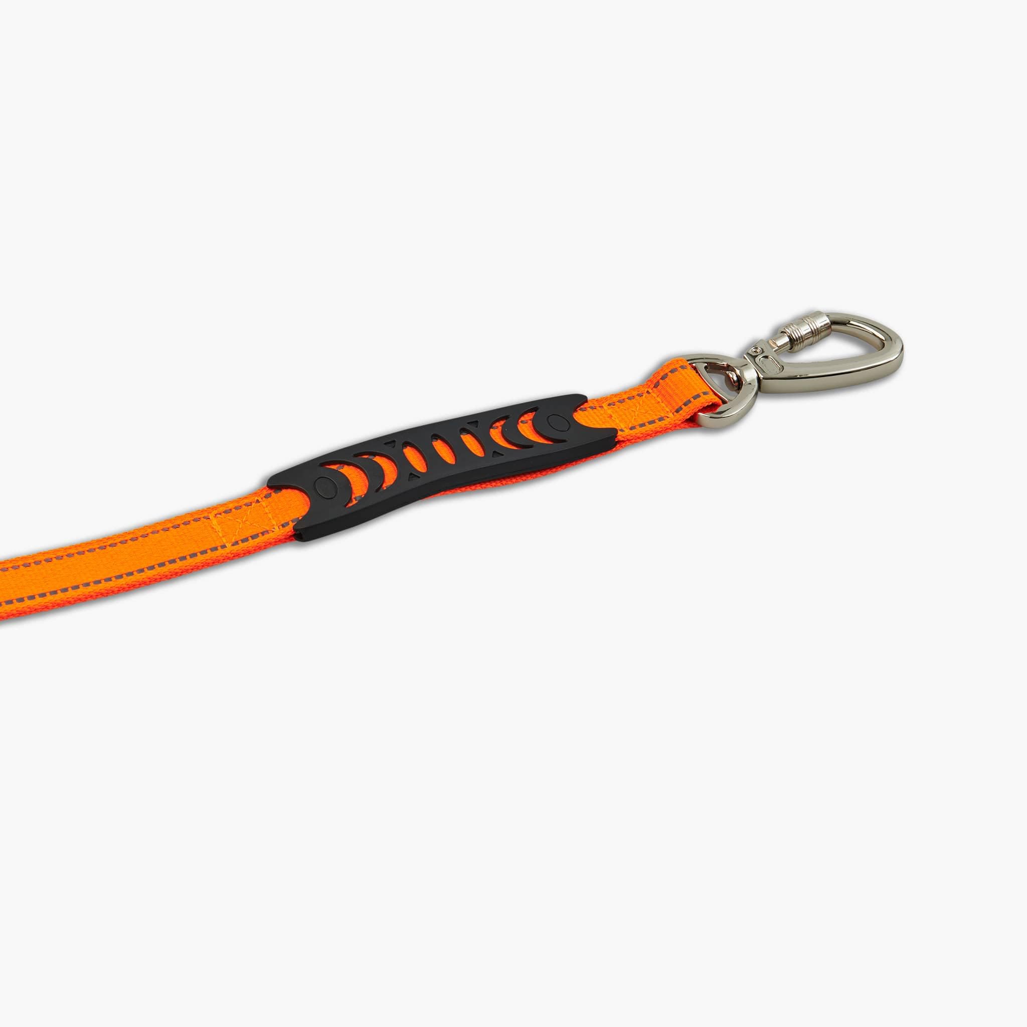 Df Co. Bungee Dog Leash | Strain Free & Shock Resistant For Control | Neoprene Padded Handle, Heavy-Duty Carabiner Clip, And D-R