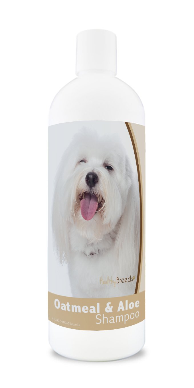 Healthy Breeds Coton De Tulear Oatmeal Shampoo With Aloe 16 Oz
