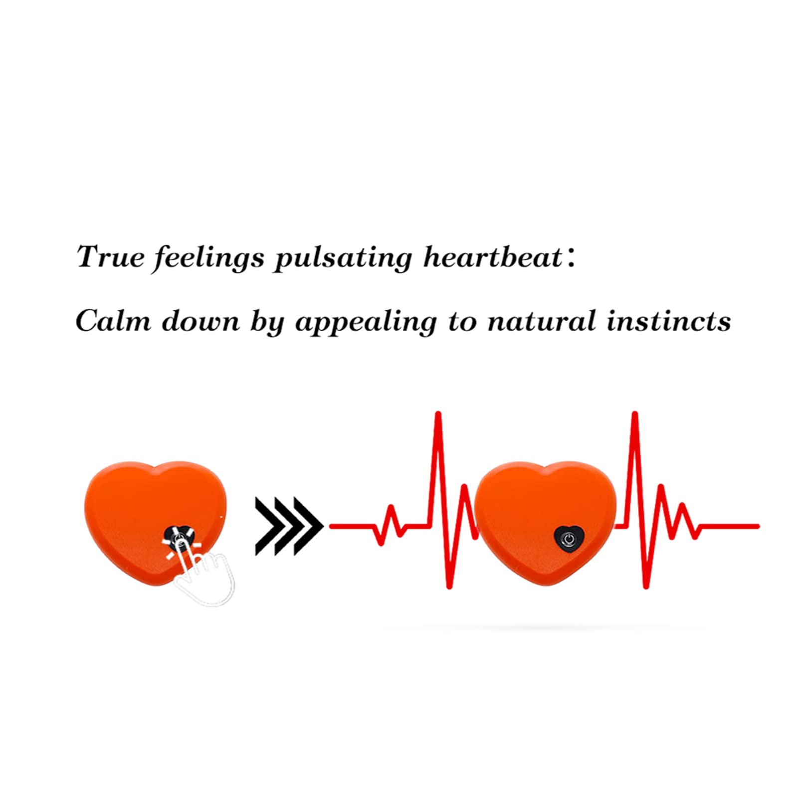 Heartbeat Puppy for Dogs,Puppy Heartbeat Toy Sleep Aid,Stuffed Animal with Heartbeat Toy for Puppies,Heartbeat Dog Toy for Puppy