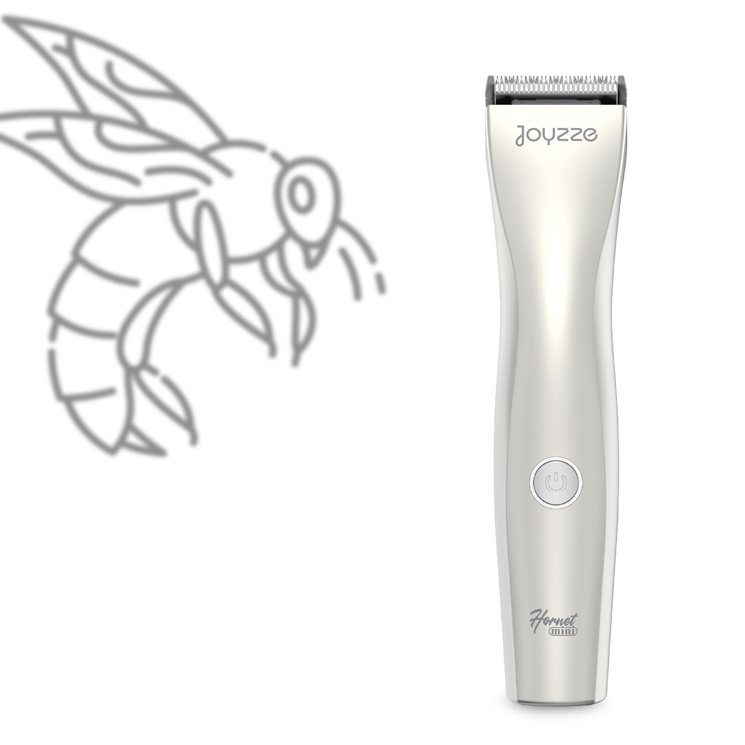 Joyzze Hornet Mini Trimmer - Compact And Portable Pet Trimming Dog Clippers For Grooming - Low Noise, Rechargeable Cordless Pet 