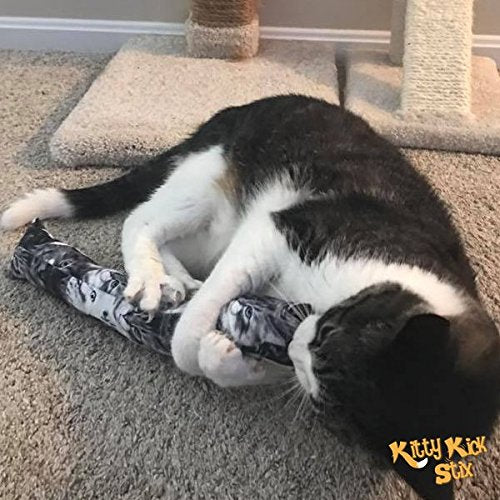 Kitty Kick Stix 15'' Original Catnip Kicker Toy (Set Of 2), Made In Usa (Mystery)