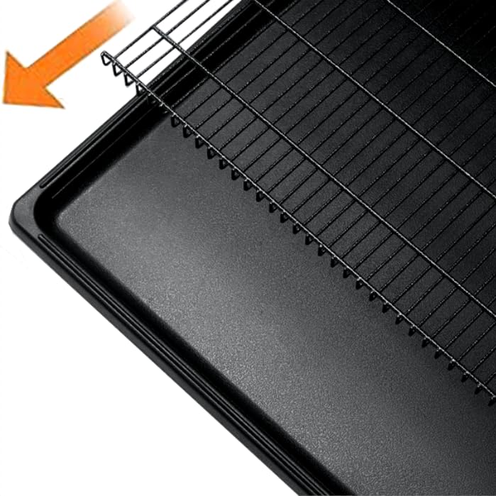 48 Inch Heavy Duty Dog Crate Cage with Wheels, Indestructible and Escape Proof Steel Kennel Indoor for High Anxiety Dogs with St