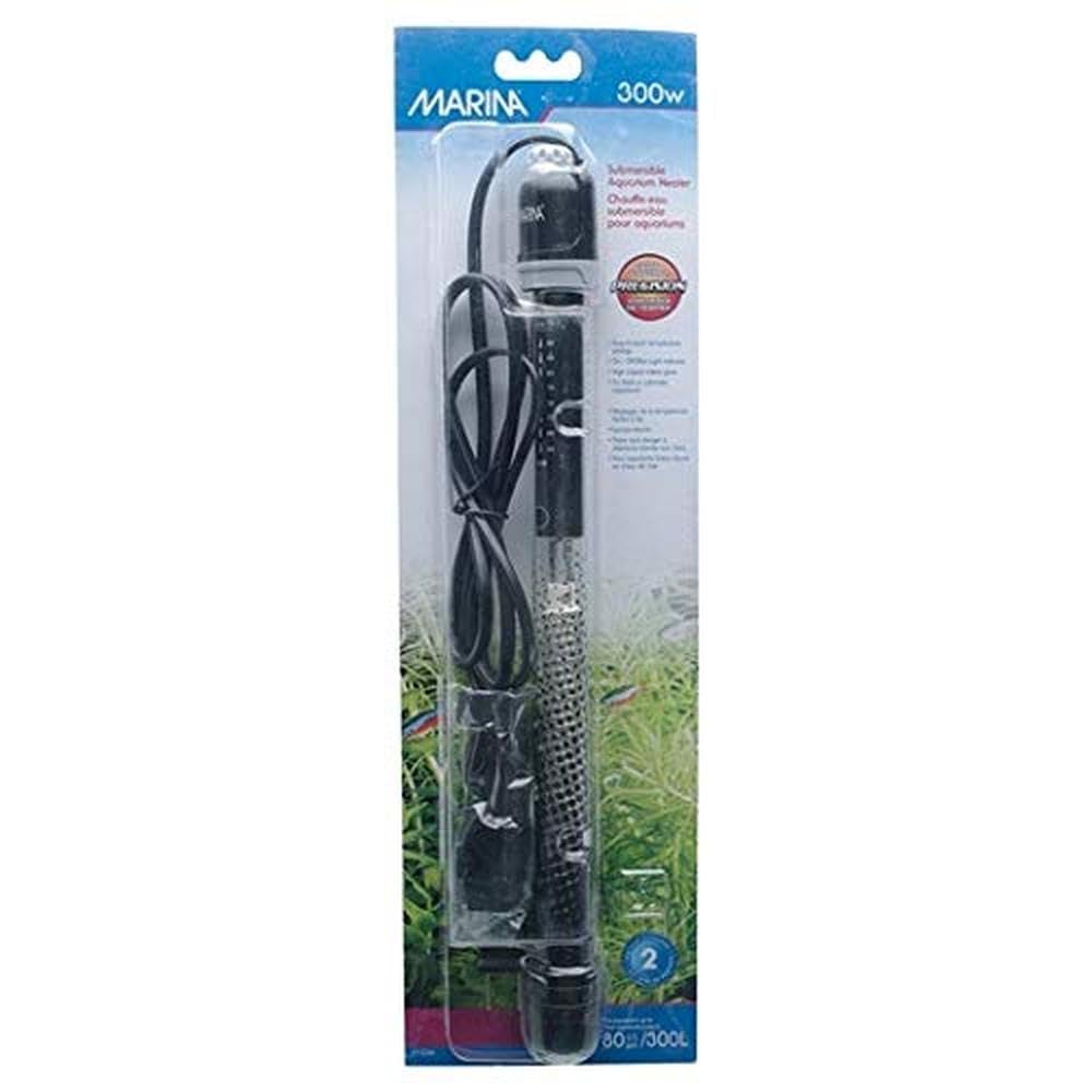Hydrofarm Fluval Marina Submersible Heater For Aquarium, 50-Watt