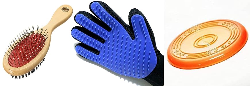 Penta Paws Comb Pack 2 In 1 Pet Grooming Accessories, Massaging And Deshedding For Dogs & Cats And NonToxic Silicon Rubber Flay