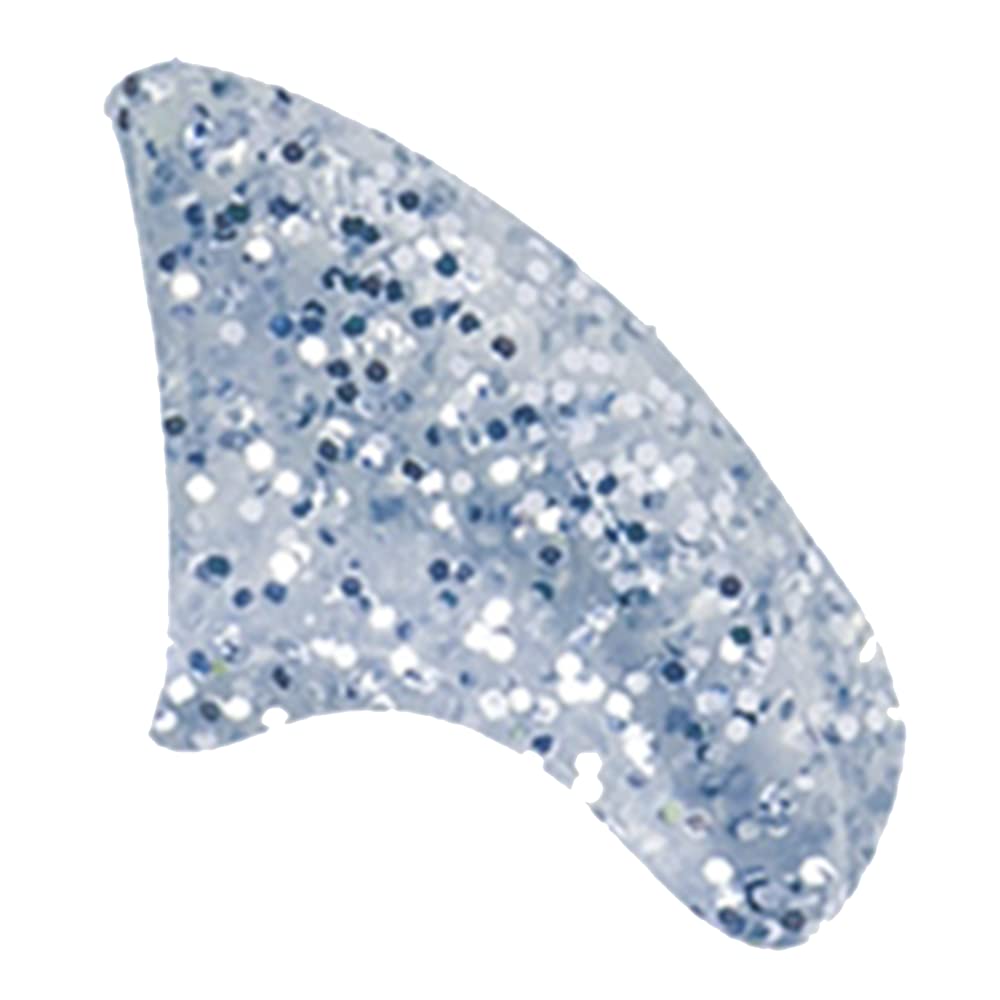 Purrdy Paws 40 Pack Soft Nail Caps For Cat Claws Silver Glitter Small