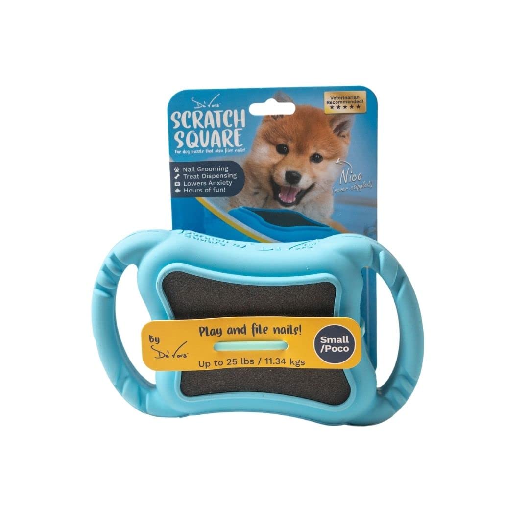 De Vora Scratch Square Dog Nail Trimmer & File- Avoid Over Clipping- Award Winning, Safe, Easy to use, Home Grooming (Used XS/S