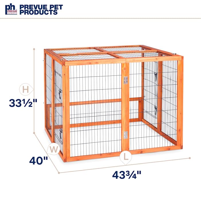 Prevue Hendryx 461Pen Pet Products Rabbit Playpen, Large