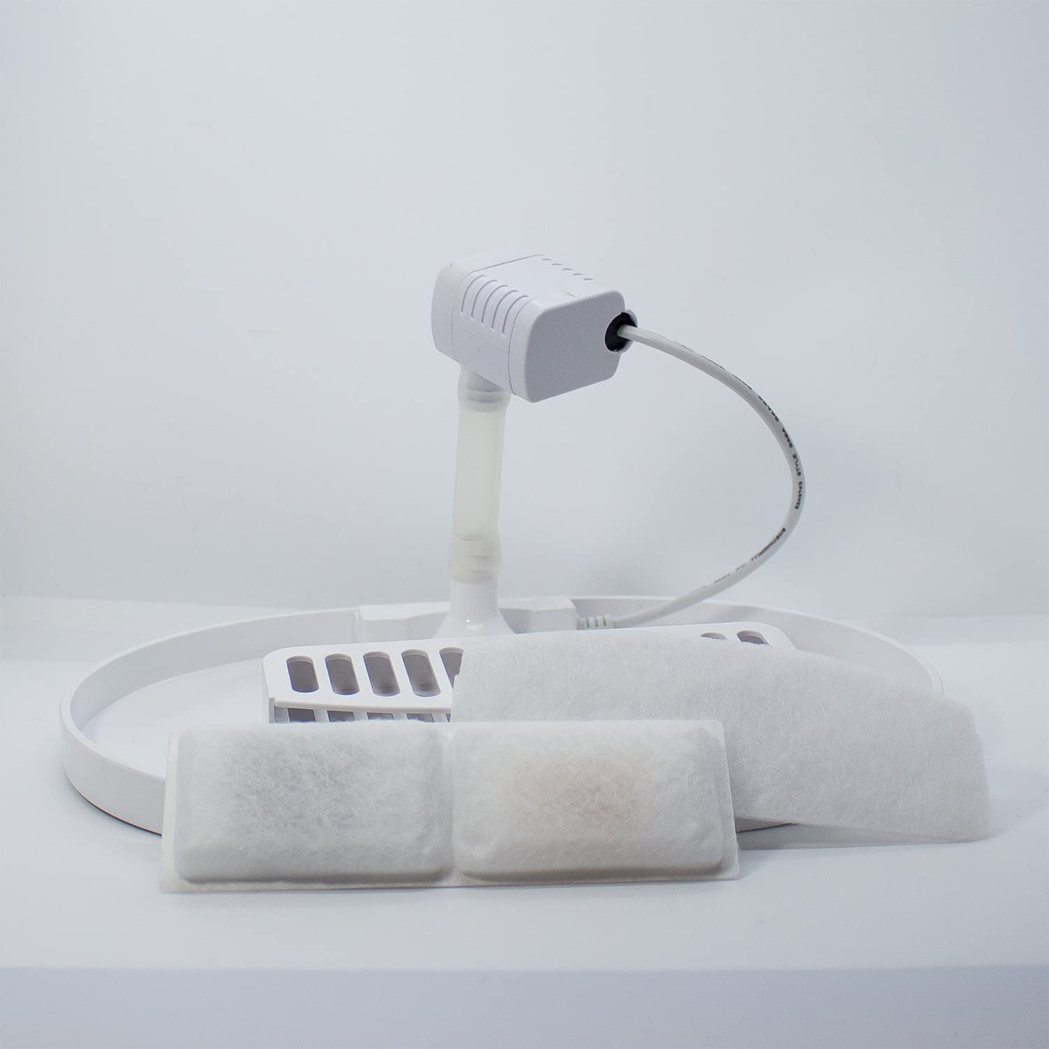 Instachew Replacement Filter Pack Of 5 For Cats And Dogs, Compatible With Purrflow Pet Water Fountain And Puresmart Cat Fountain