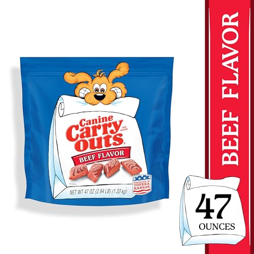 Canine Carry Outs Dog Treats, Beef Flavor, 47 Ounce