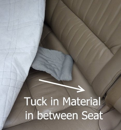 Formosa Covers Deluxe Dog Car Seat Hammock Quilted Cover with Non-Slip Backing Best for Cars Trucks and SUVs Make Travel with Yo