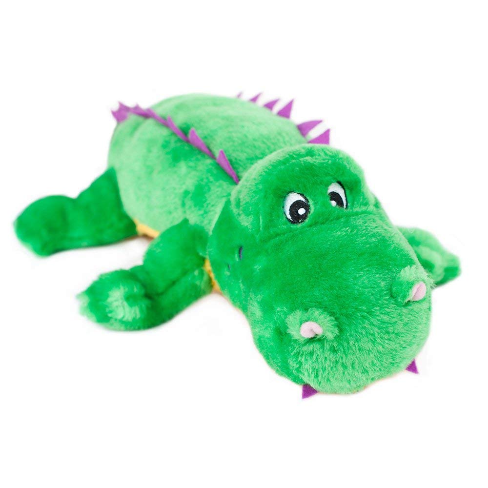 Zippypaws - Grunterz Grunting Plush Large Dog Toy - Alvin The Alligator