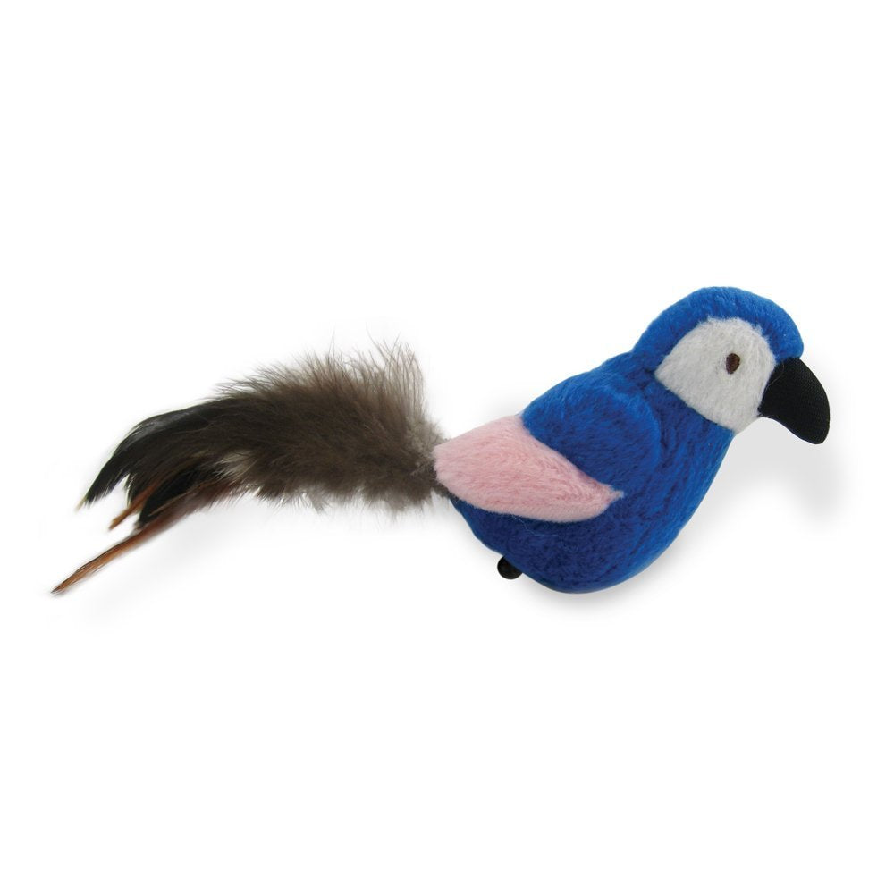 Petlinks Parrot Tweet Electronic Sound Cat Toy, Catnip Filled, Battery Powered - Randomly Selected Color, One Size