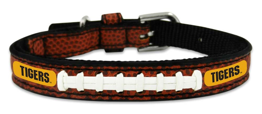 NCAA Missouri Tigers Classic Leather Football Collar, Toy