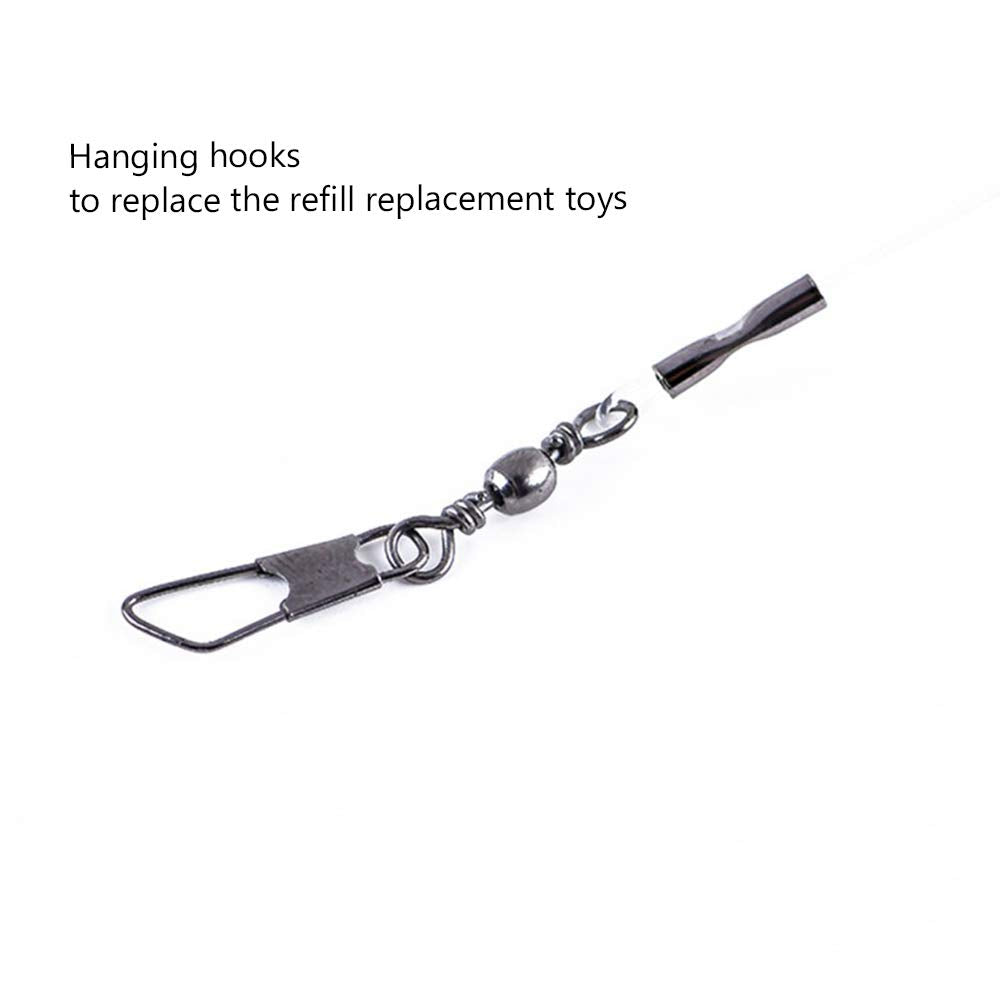 Retractable Cat Wand, Interactive Catcher Teaser Cat Toy 3-Section Teaser Cat Wand Fishing Pole Toy Exerciser For Cat And Kitten (Not Include Replacement)