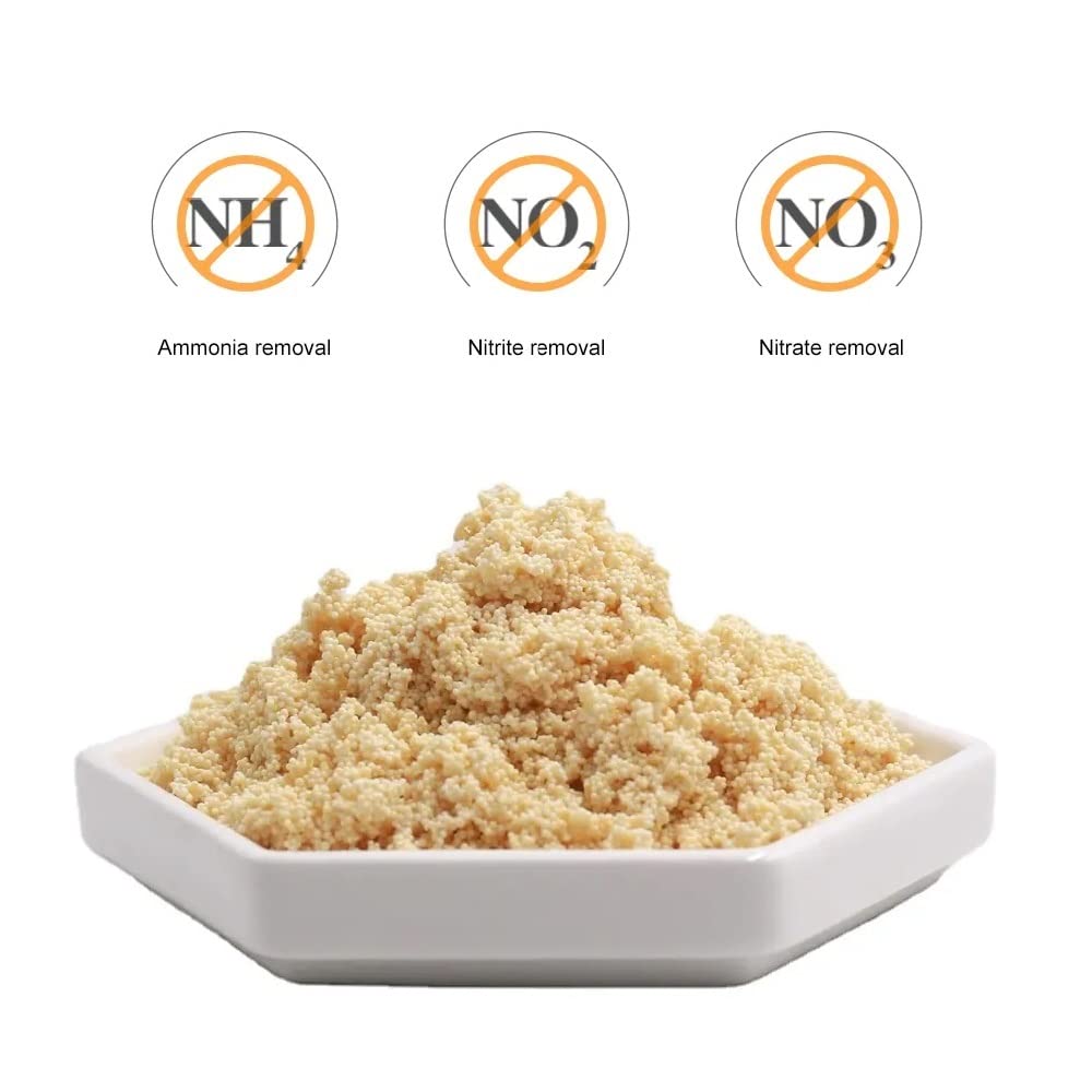 PuriResin Aquarium Filter Media, Organic Filtration Resin, for Freshwater and Saltwater Fish Tank, Removes Driftwood Tannins, 10