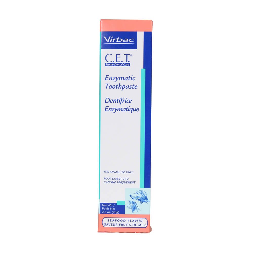 Virbac Toothpaste For Dogs And Cats, Seafood Flavor