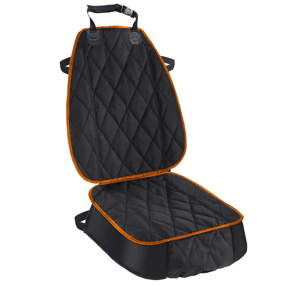 AsFrost Dog Seat Cover, Waterproof Pet Car Seat Covers, Dogs Front Seat, Nonslip Heavy Duty Durable Scratch-Proof Car Seat Prote