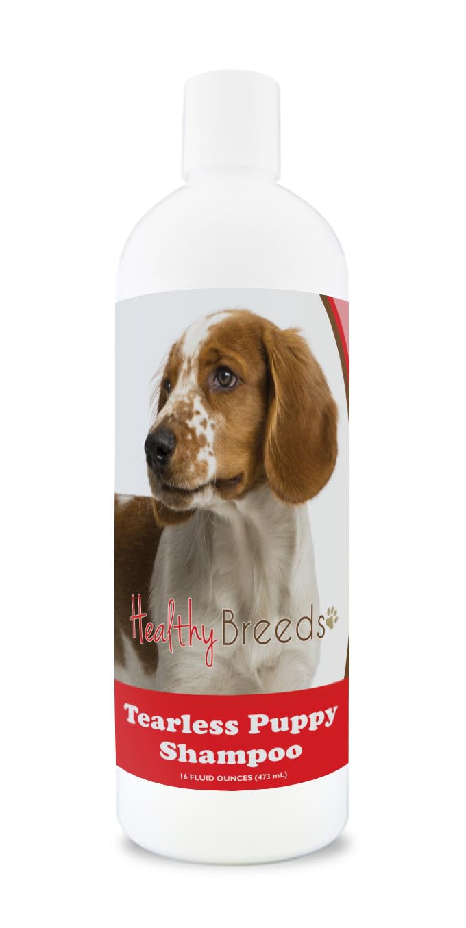 Healthy Breeds Welsh Springer Spaniel Tearless Puppy Dog Shampoo 16 Oz