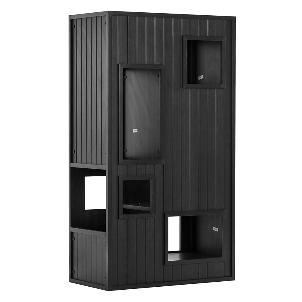 New Age Pet ECOFLEX Kitty Kase Cat Tree Play Tower, Espresso (EHKKS13-02)