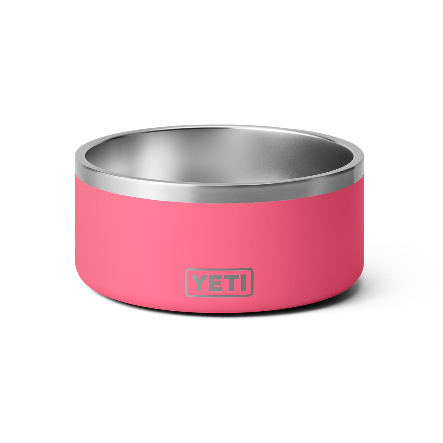 Yeti Boomer 8, Stainless Steel, Non-Slip Dog Bowl, Holds 64 Ounces, Tropical Pink