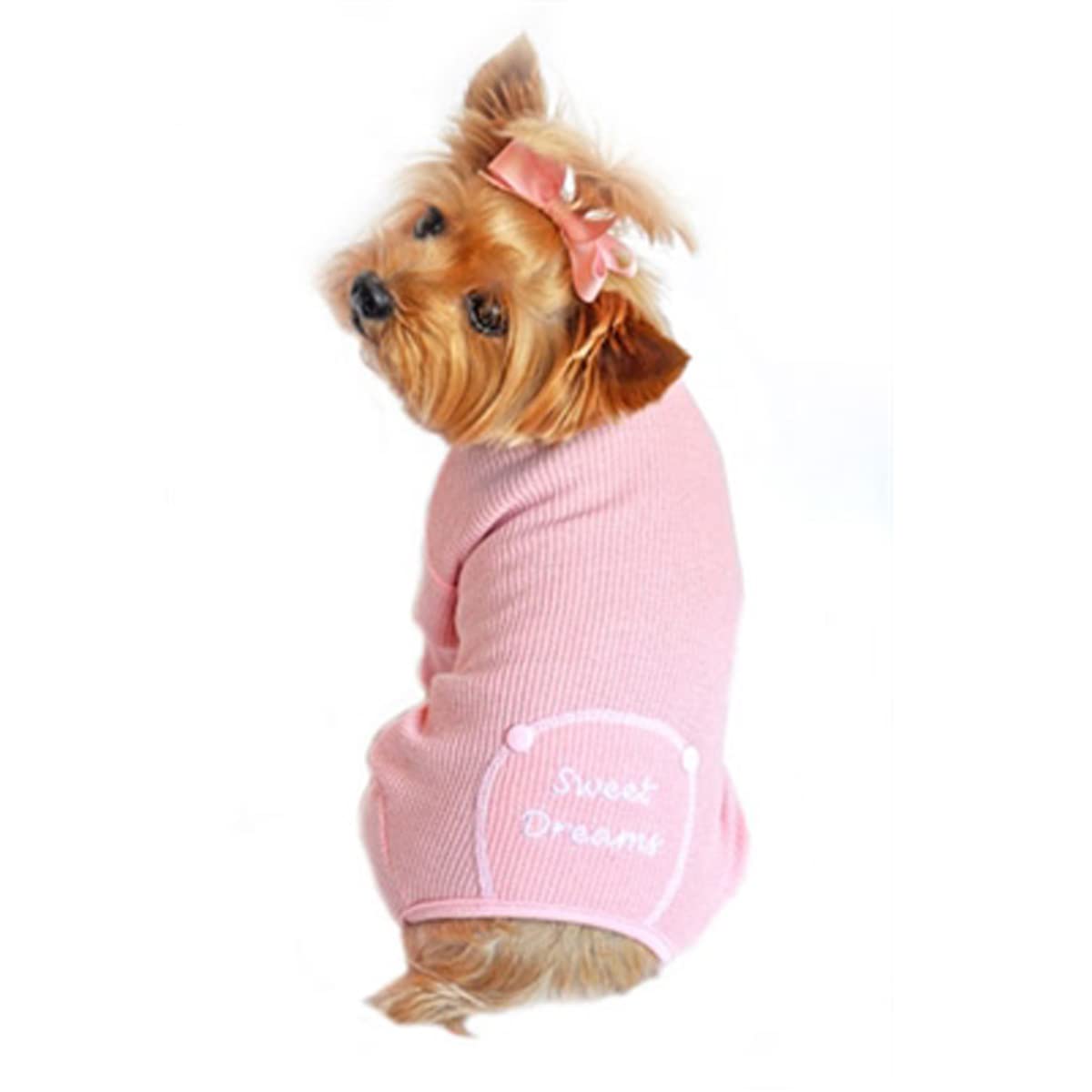 Doggie Design Sweet Dream Pajamas (X-Small, Pink)