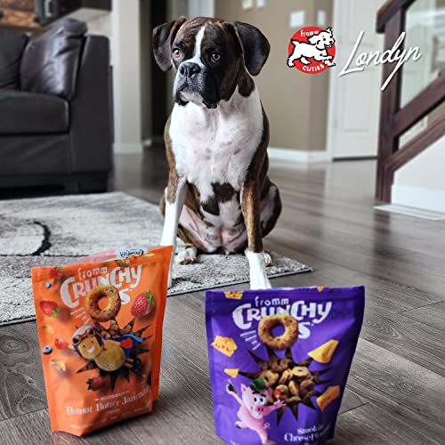 Fromm Crunchy Os Dog Treats, 6 oz. (Peanut Butter Jammers Flavor Treats)