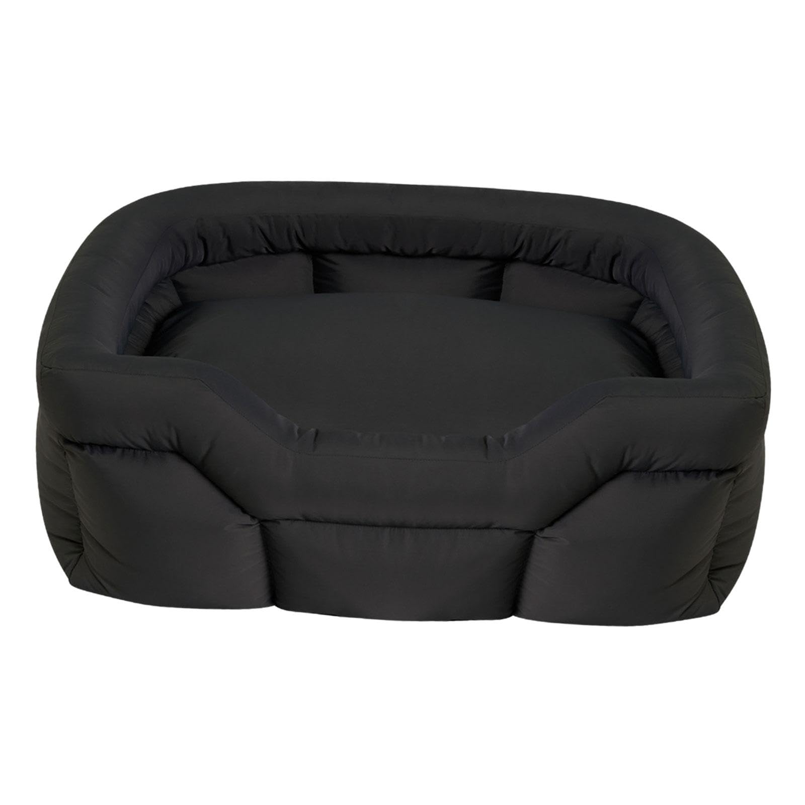 MERISHOPP Dog Bed Soft and Comfortable Removable Cover Zipper Design Breathable Dog Couch
