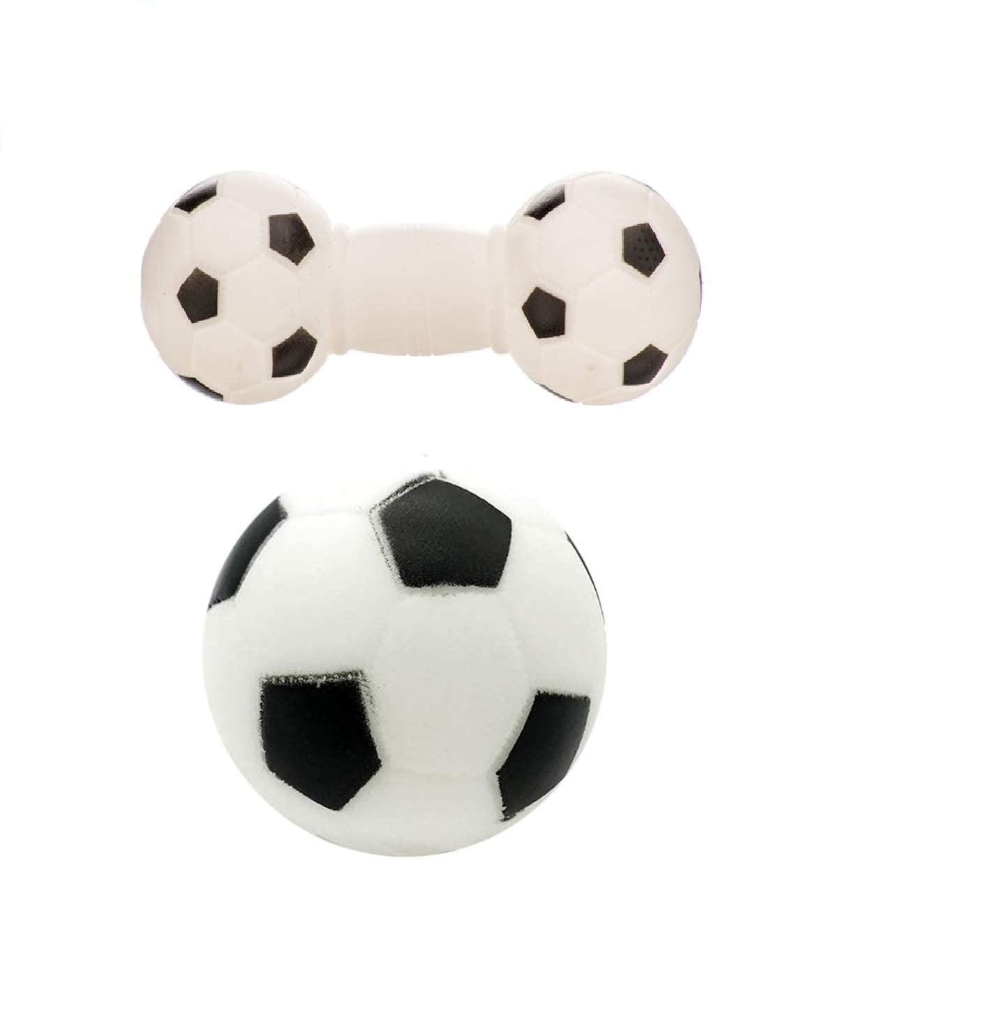Woofy Woofy NonToxic Natural Rubber Dog Chew Toy Puppy/Dog Teething Toy Medium Size (Hard Interactive Bone Toy)