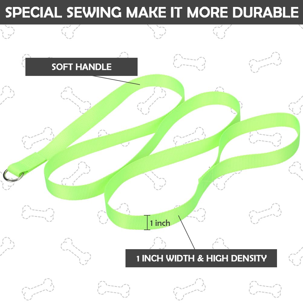 Homimp Slip Lead Dog Leash 6 Ft- 8 Pcs Bulk Colors Kennel Control Leashes For Small Medium Large Dogs Puppy Animal Rescue, Groom