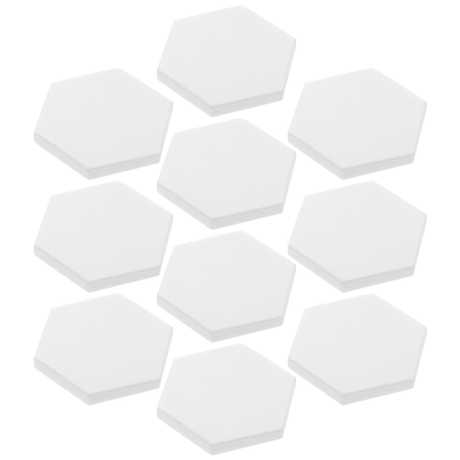 BUGUUYO 10pcs Ceramic Coral Bases Lightweight Stand for Fish Tank Supplies Stable Coral Breeding Bases for Hard and Branching Co